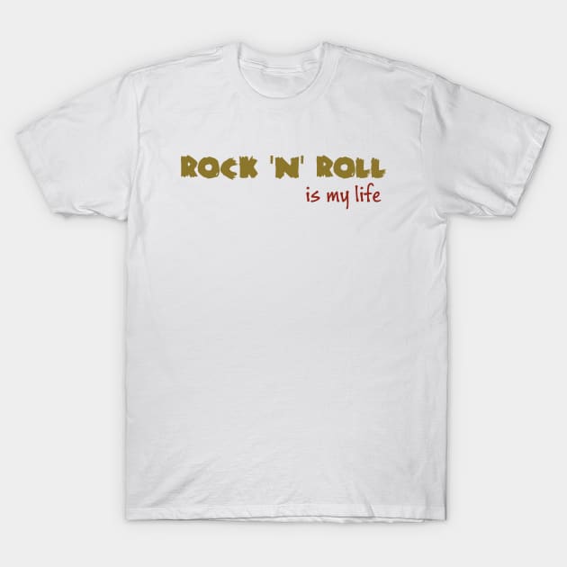 Rock n roll T-Shirt by Mahbur99